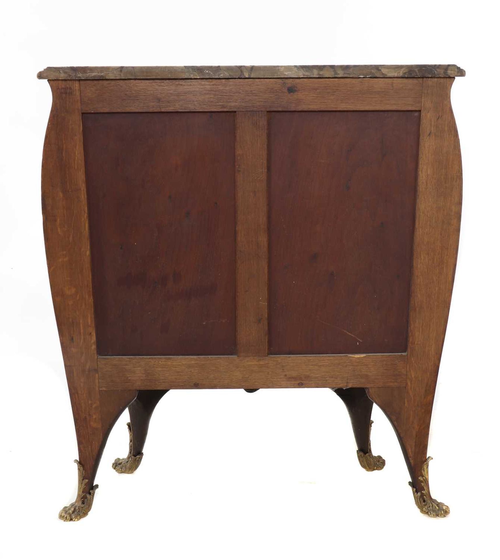 A French Louis XV-style amaranth and kingwood meuble d'appui, - Image 8 of 80