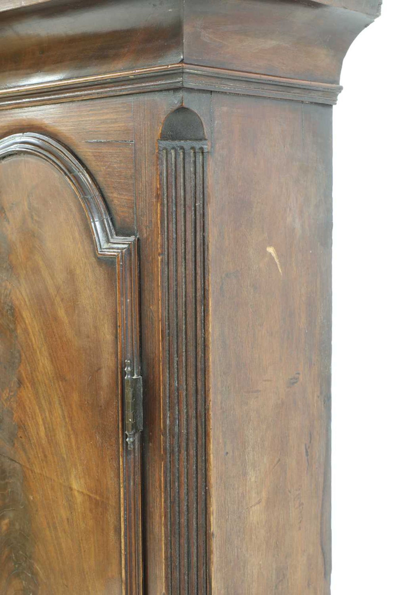 A George III mahogany longcase clock, - Bild 9 aus 13