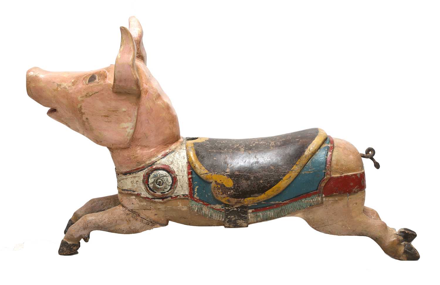 A carousel pig galloper, - Image 3 of 5