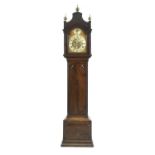 A George III mahogany longcase clock,