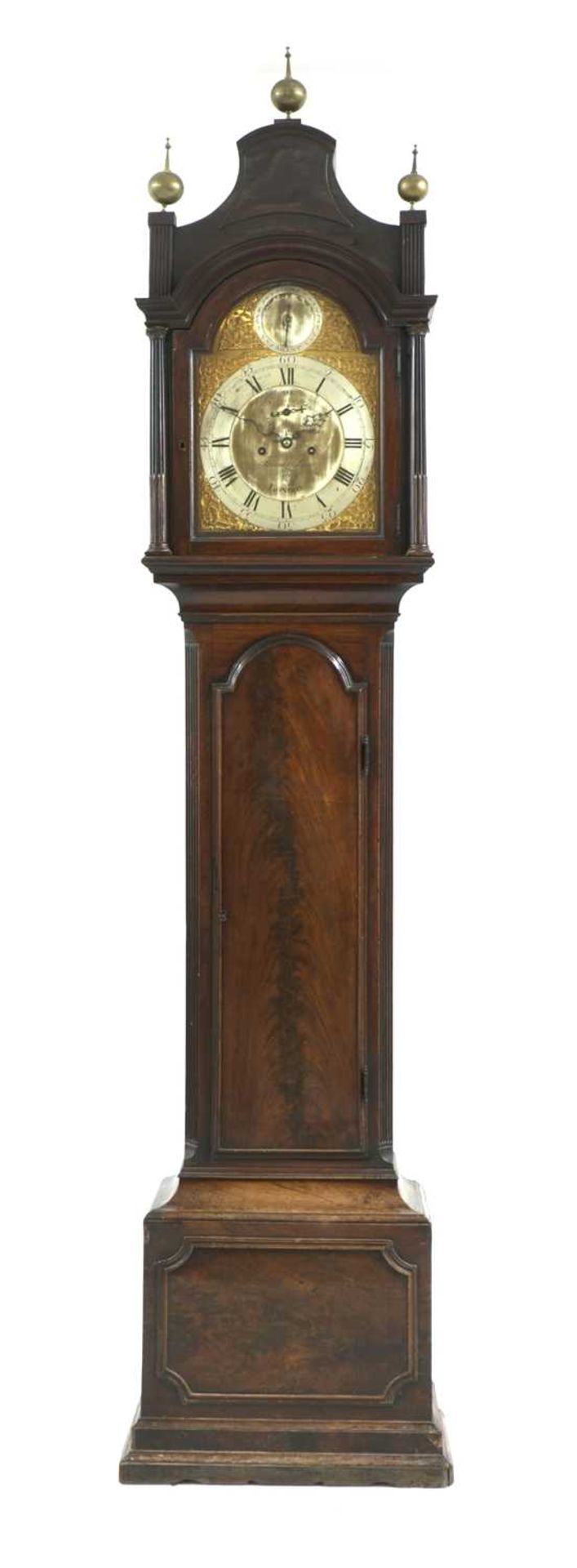 A George III mahogany longcase clock,