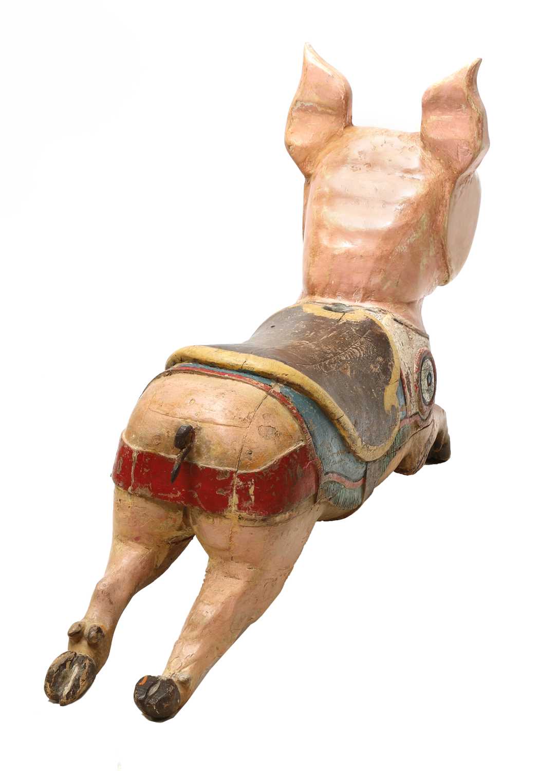 A carousel pig galloper, - Image 4 of 5