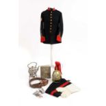 An Essex Yeomanry uniform belonging to SQMS Robert Allen,