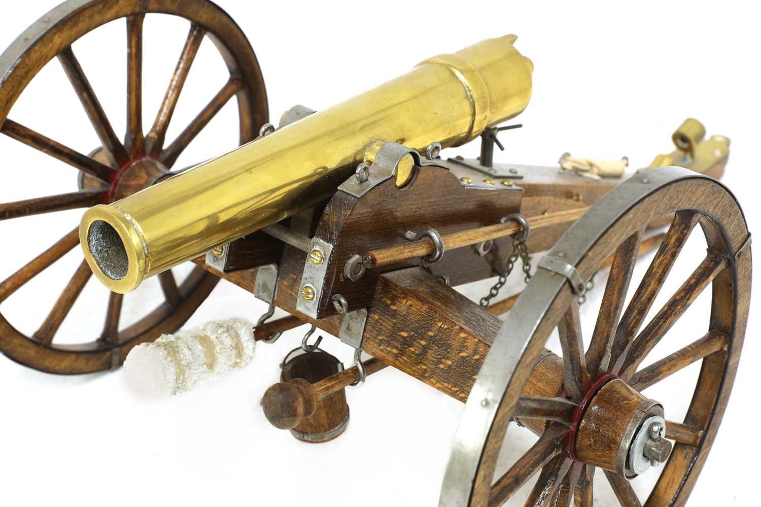 A model of an American Civil War field cannon, - Image 2 of 6