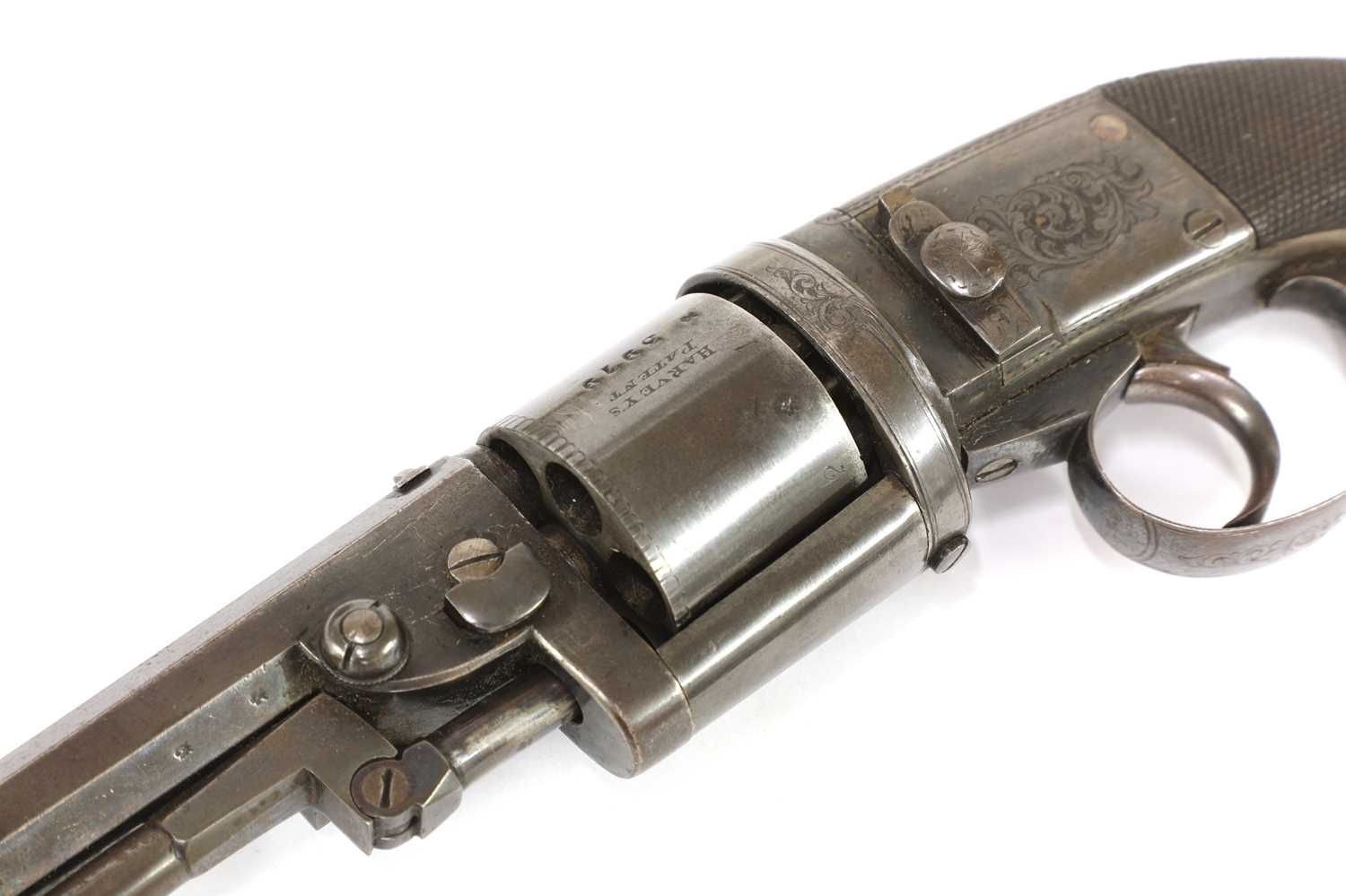 A good six-shot Harvey's patent revolver, - Image 3 of 5