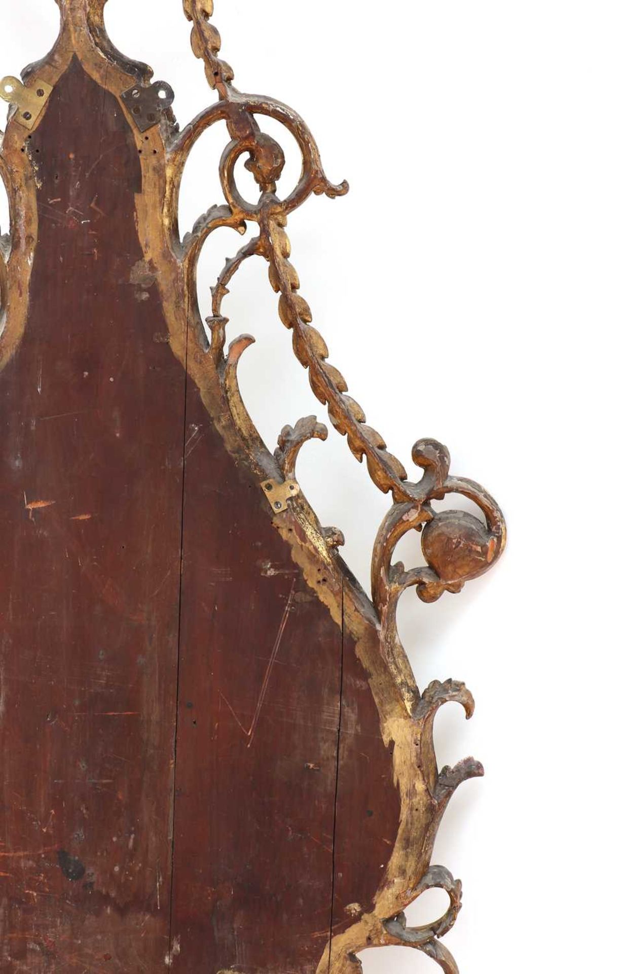 A George III giltwood wall mirror, - Bild 13 aus 50