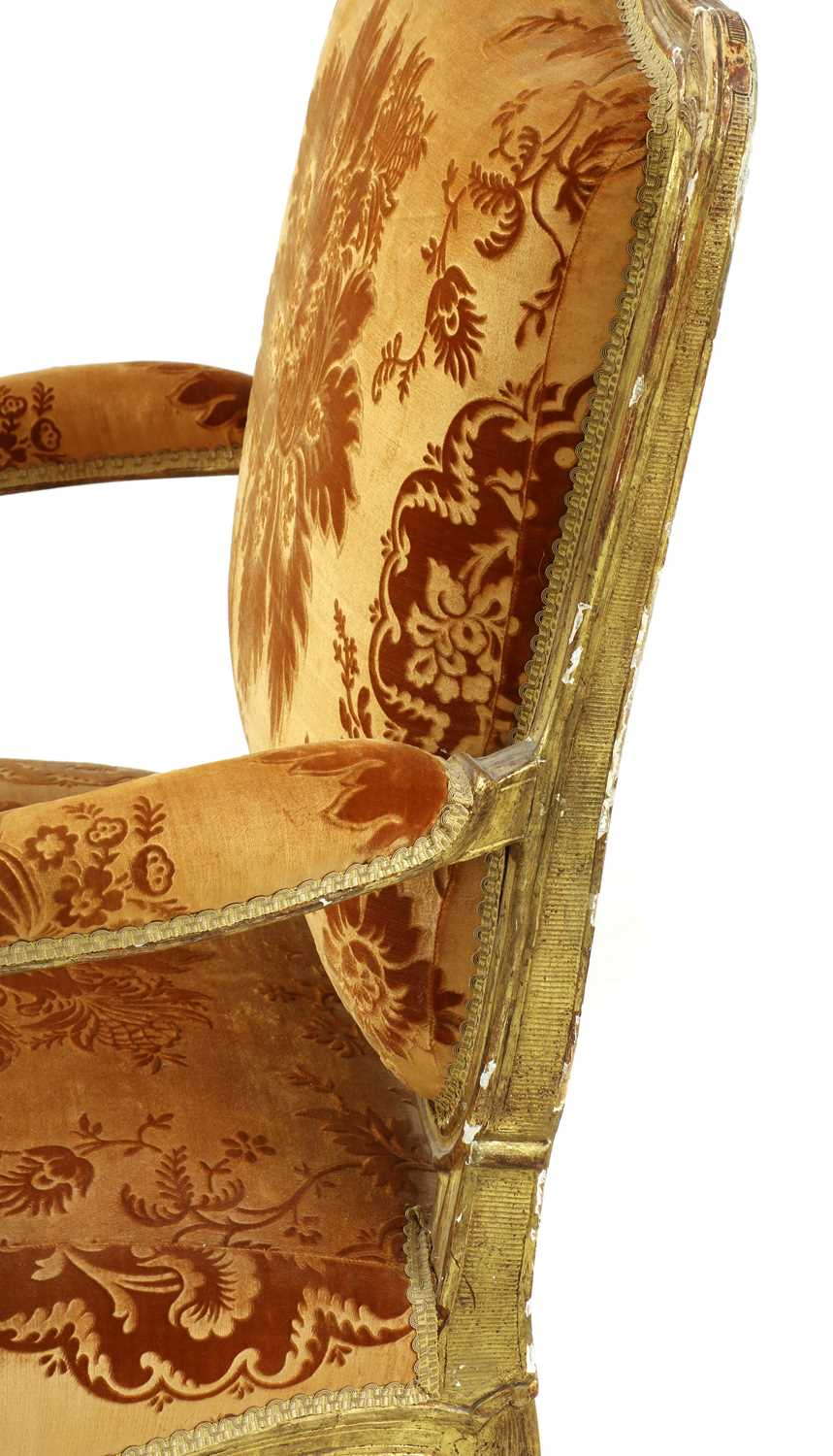 A pair of French Louis XV giltwood fauteuils à la reine, - Image 11 of 140