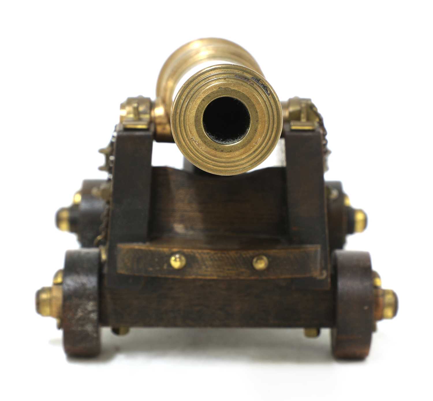 A model of an 18th century English Naval cannon, - Image 5 of 5
