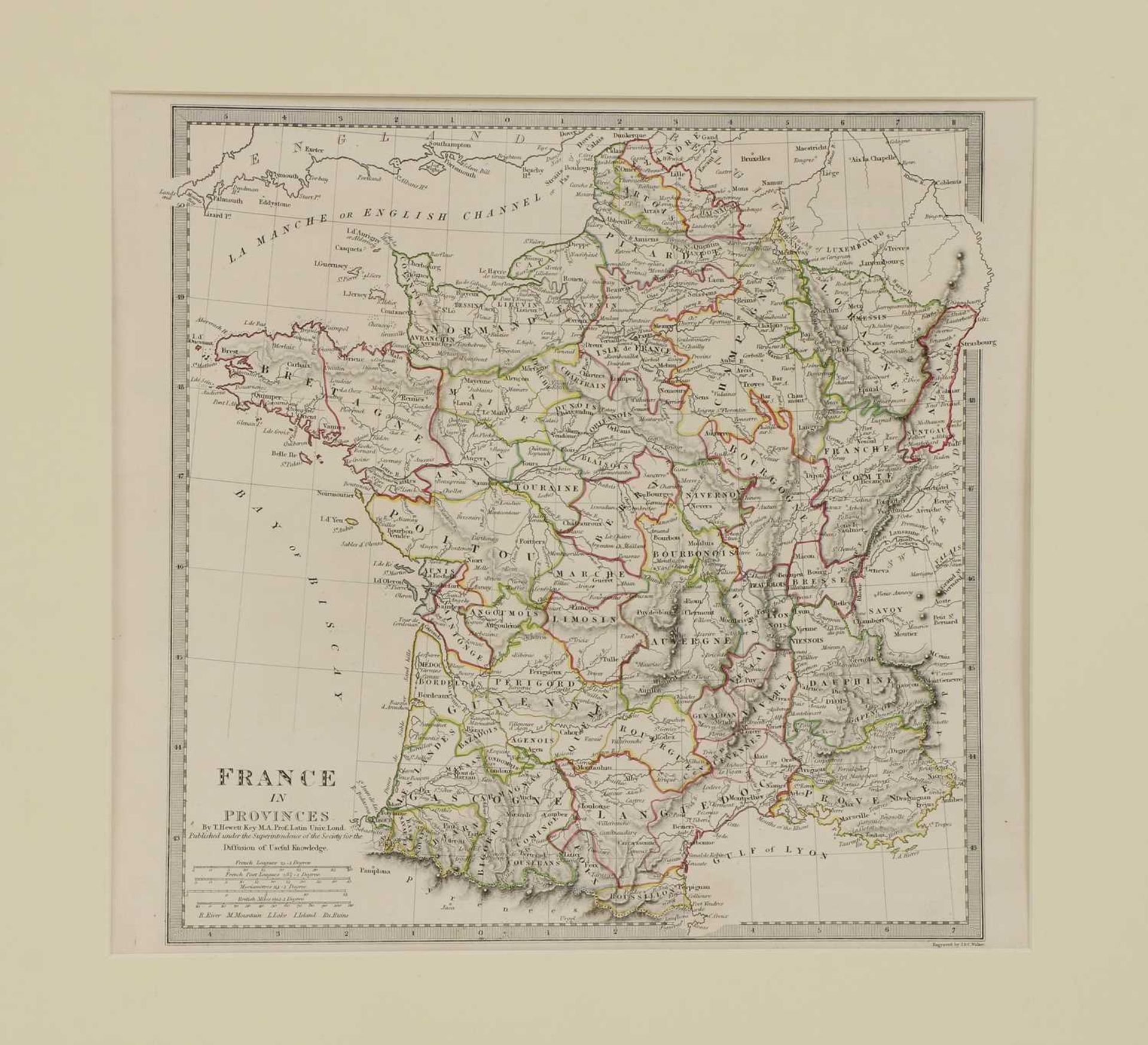 A set of four old maps of Paris, the Environs of Paris, Bordeaux and Toulon, - Bild 18 aus 25