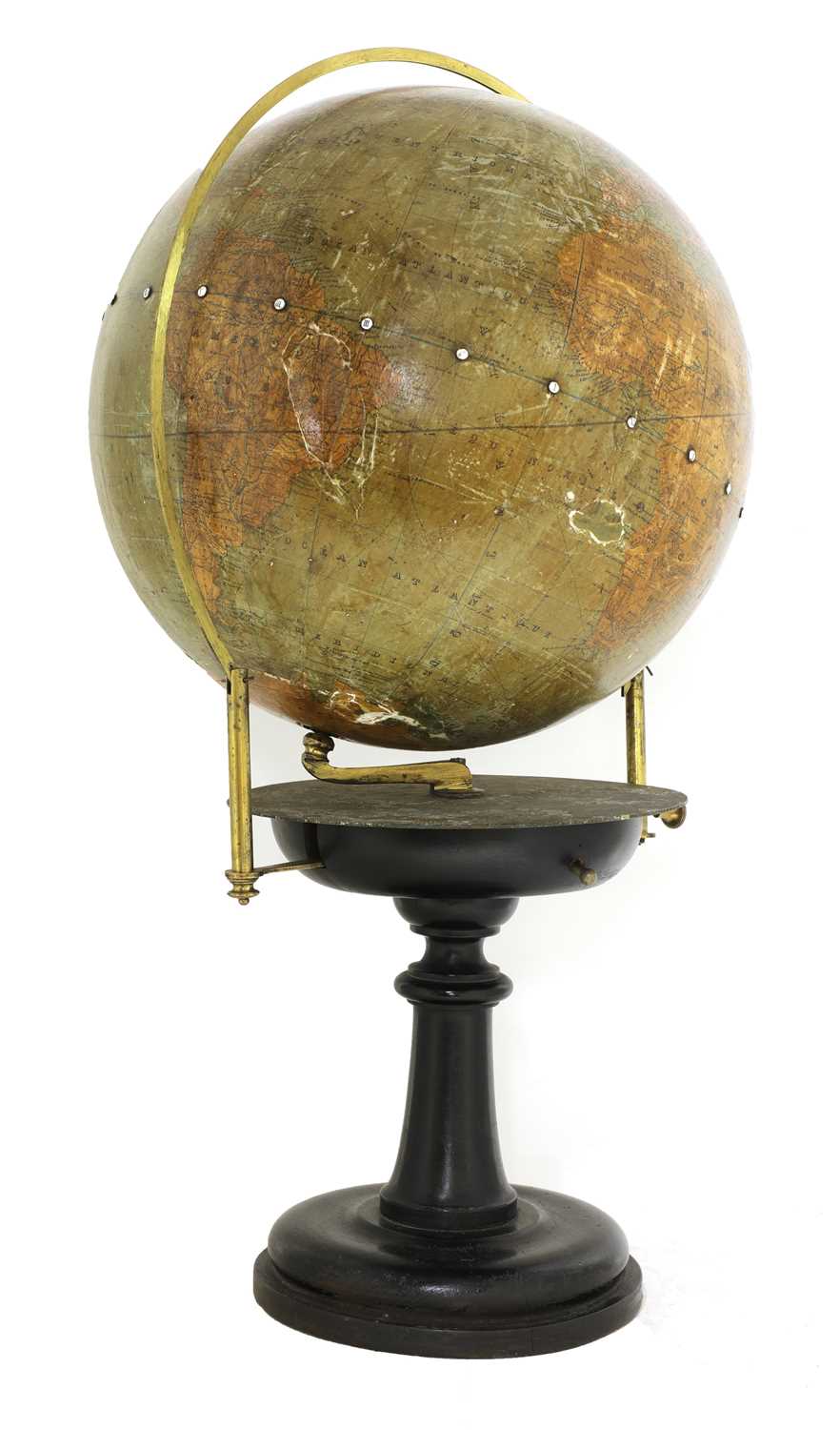 A globe terrestre by Charles Perigot, - Image 3 of 8