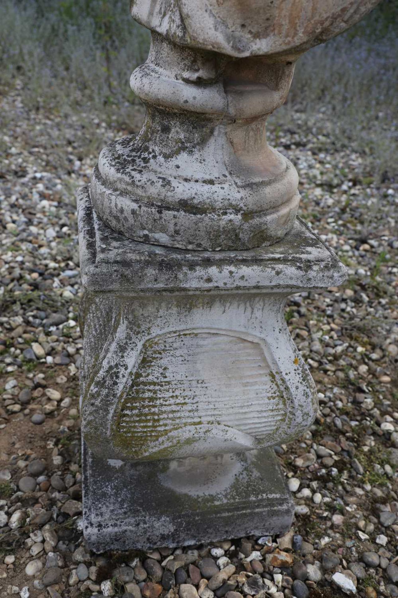 A composite stone bust after the antique, - Bild 7 aus 21