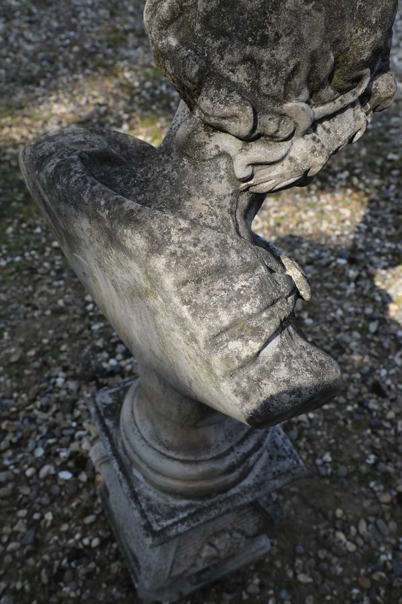 A composite stone bust after the antique, - Bild 8 aus 21