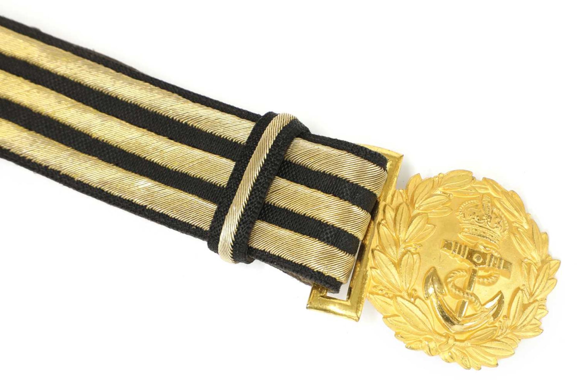 A George VI Royal Navy officer's sword, - Image 3 of 9