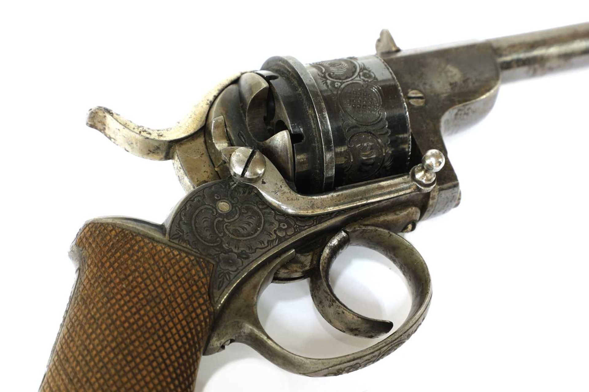 A good pinfire .31 revolver, - Image 4 of 8