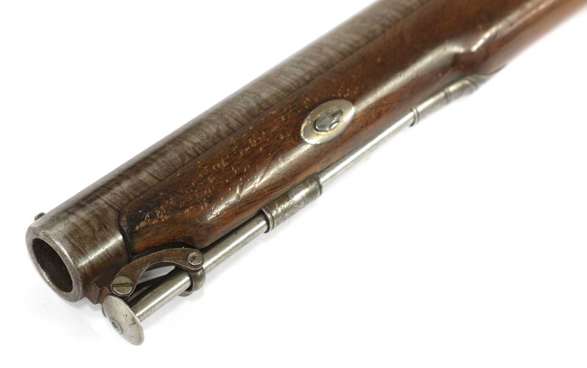 A single-barrelled percussion officer's pistol, - Image 3 of 4