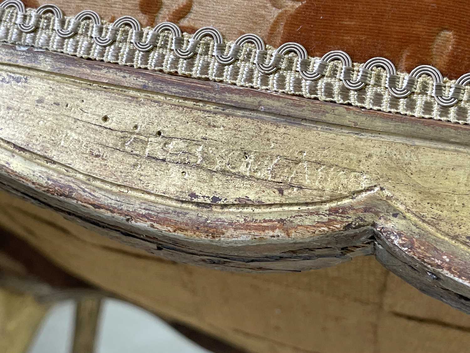 A pair of French Louis XV giltwood fauteuils à la reine, - Image 47 of 140