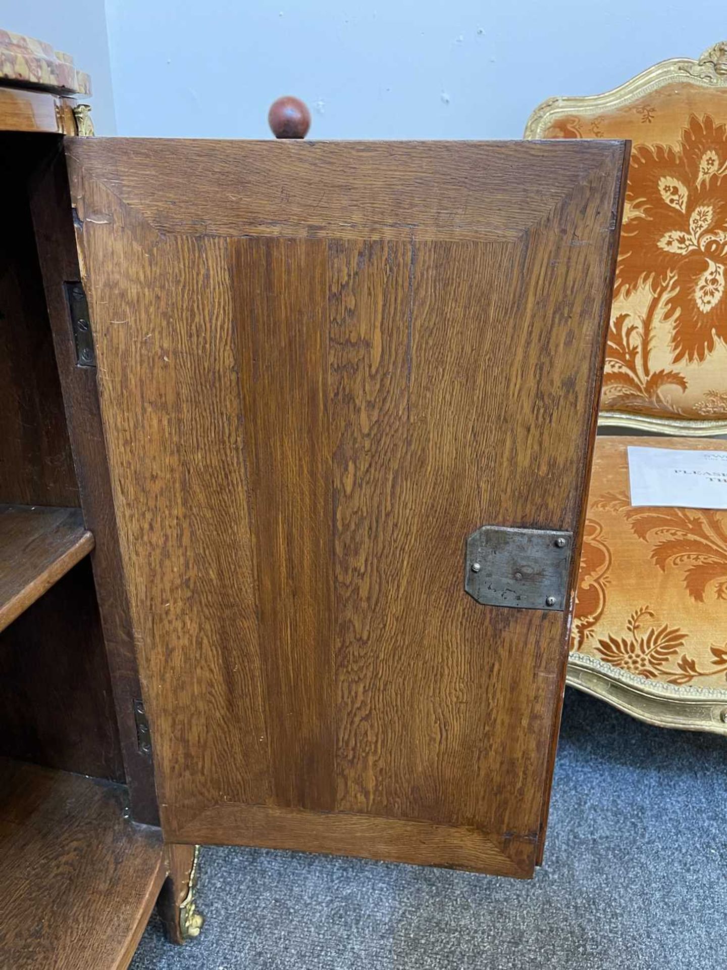 A Royal French Louis XV kingwood, tulipwood, sycamore and parquetry inlaid meuble d'entrée, - Image 40 of 79