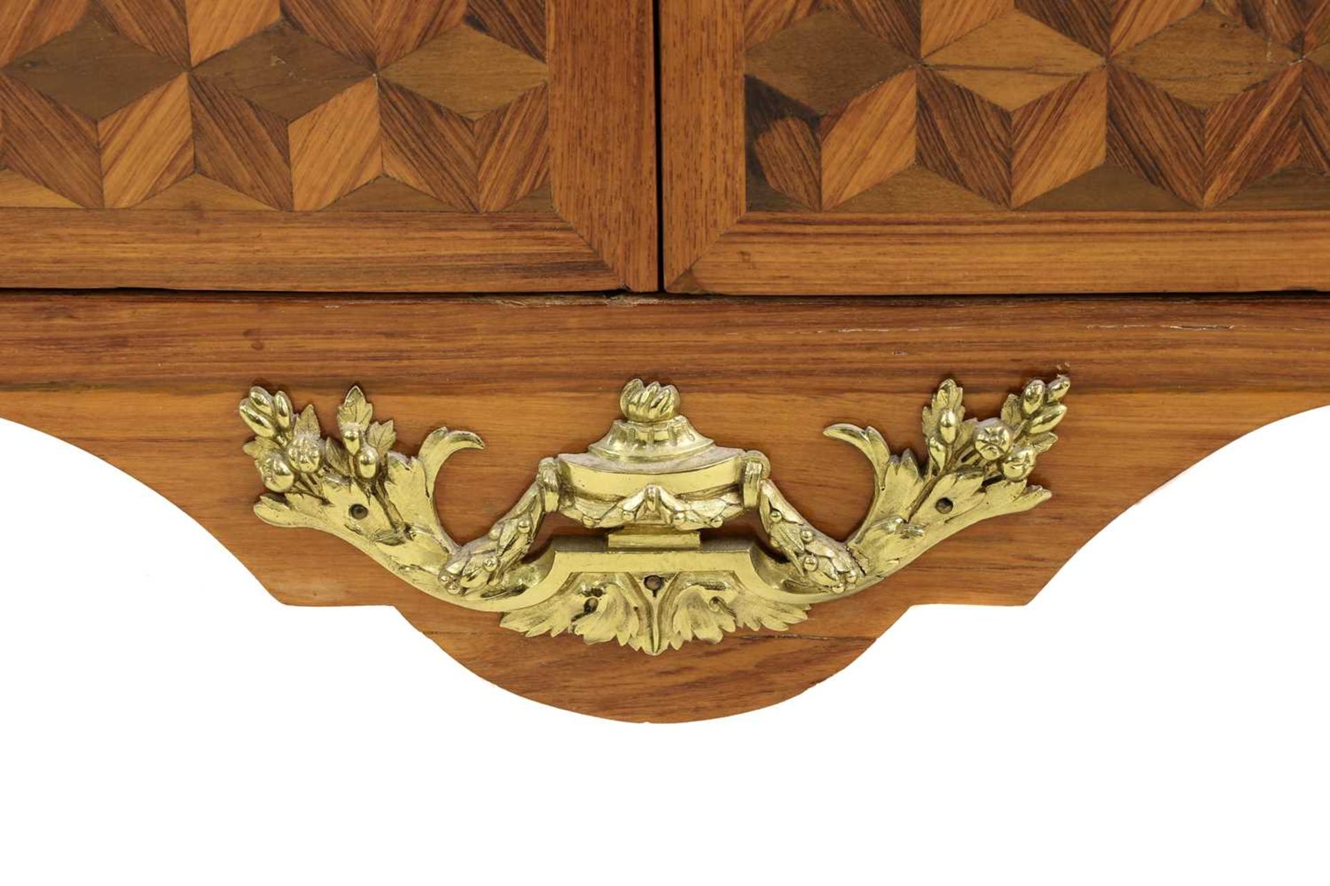 A Royal French Louis XV kingwood, tulipwood, sycamore and parquetry inlaid meuble d'entrée, - Image 7 of 79