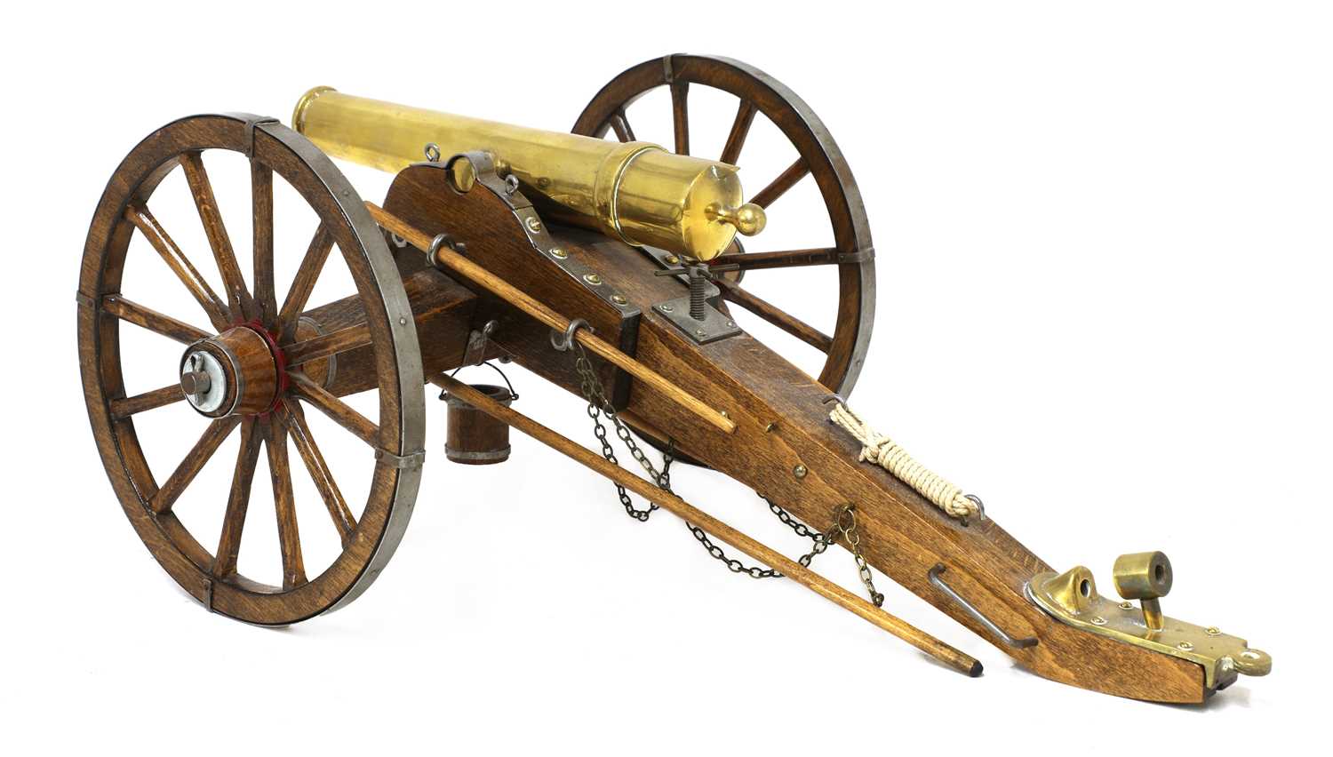 A model of an American Civil War field cannon, - Image 6 of 6