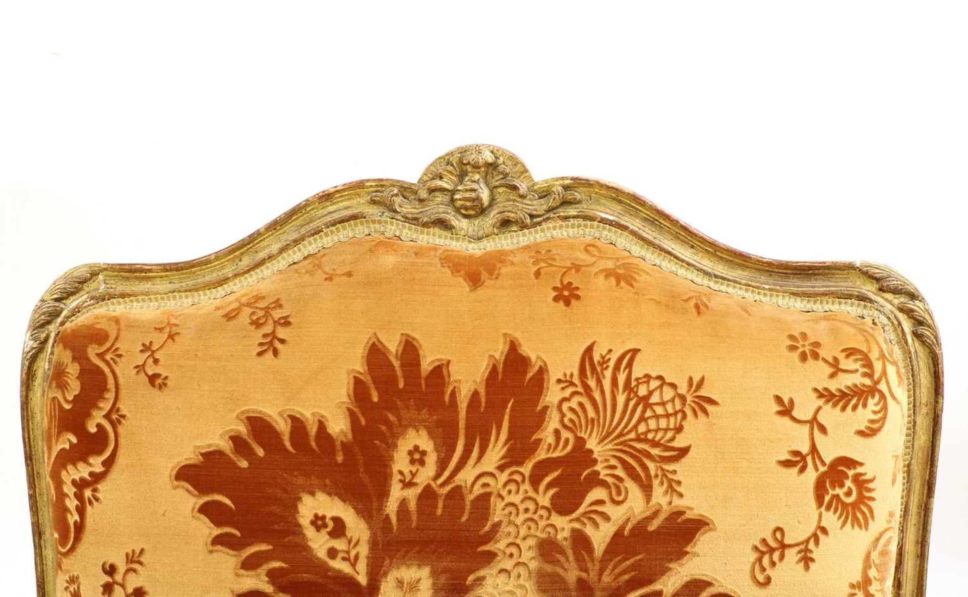 A pair of French Louis XV giltwood fauteuils à la reine, - Image 8 of 140