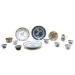 A collection of Chinese porcelain,