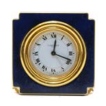 A Cartier boudoir clock,