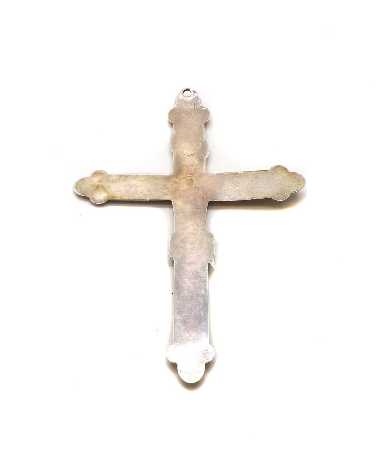 A Silver Crucifix - Image 2 of 2