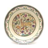 A Poole Pottery charger,