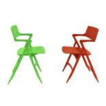 Two 'Dolly' folding chairs,