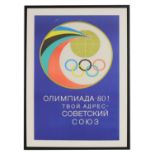 An Olympic Games poster,