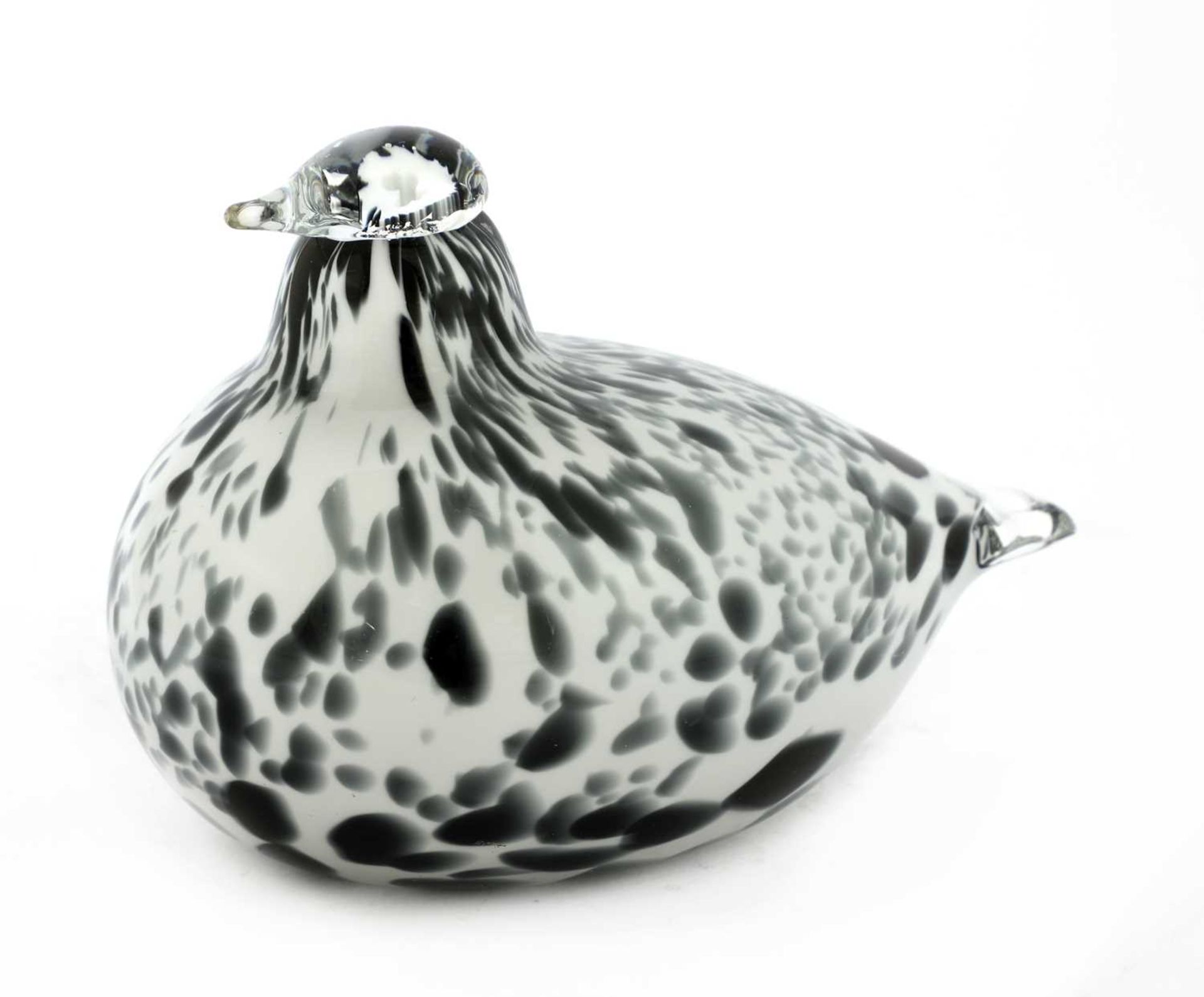 A Nuutajarvi glass bird,