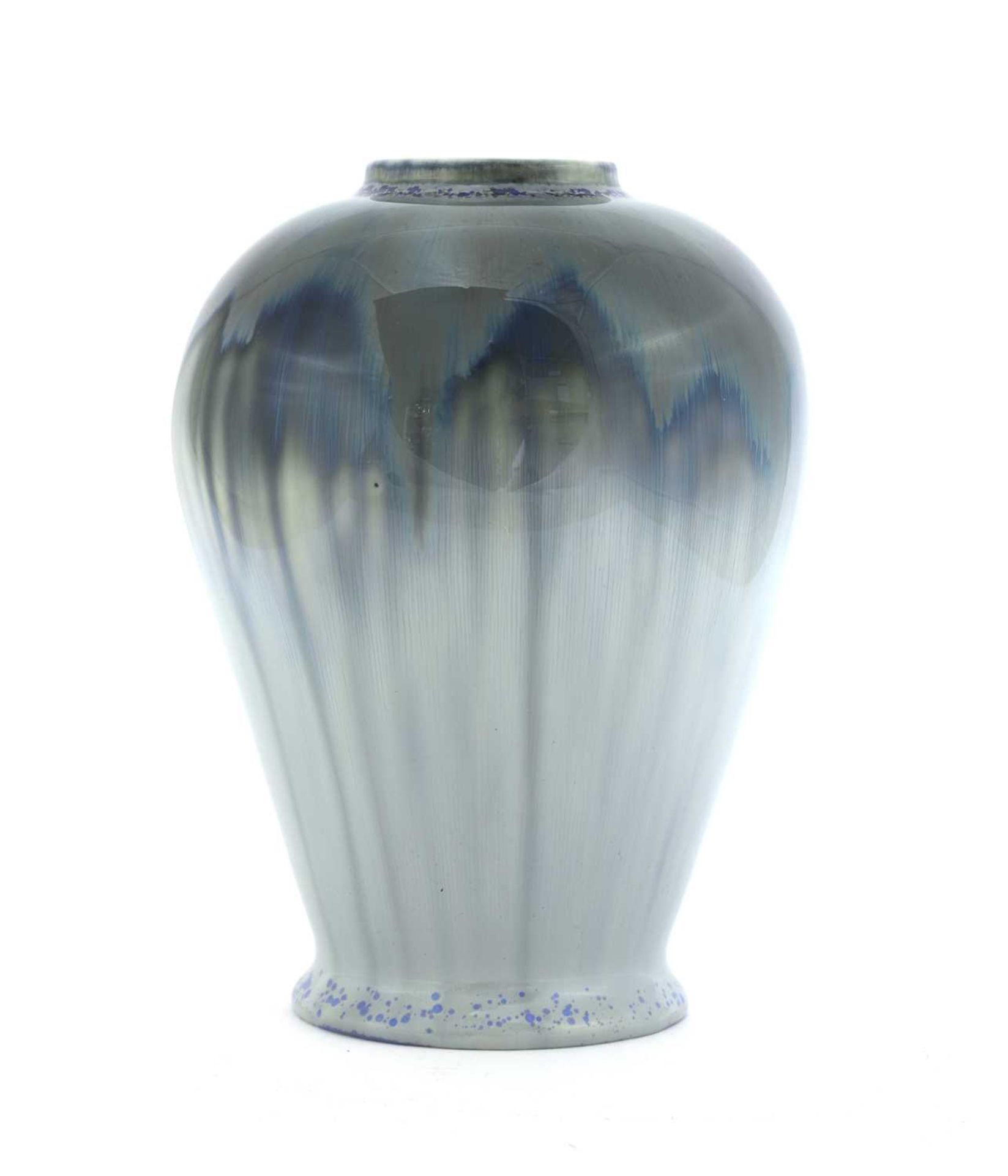 A Royal Copenhagen crystalline glazed vase, - Image 2 of 3