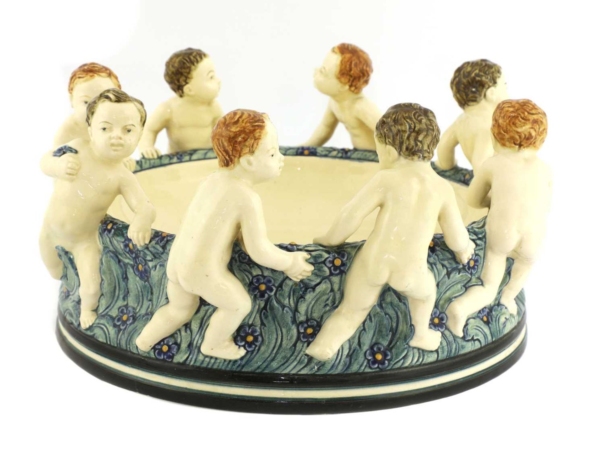 A majolica centrepiece, - Image 2 of 3