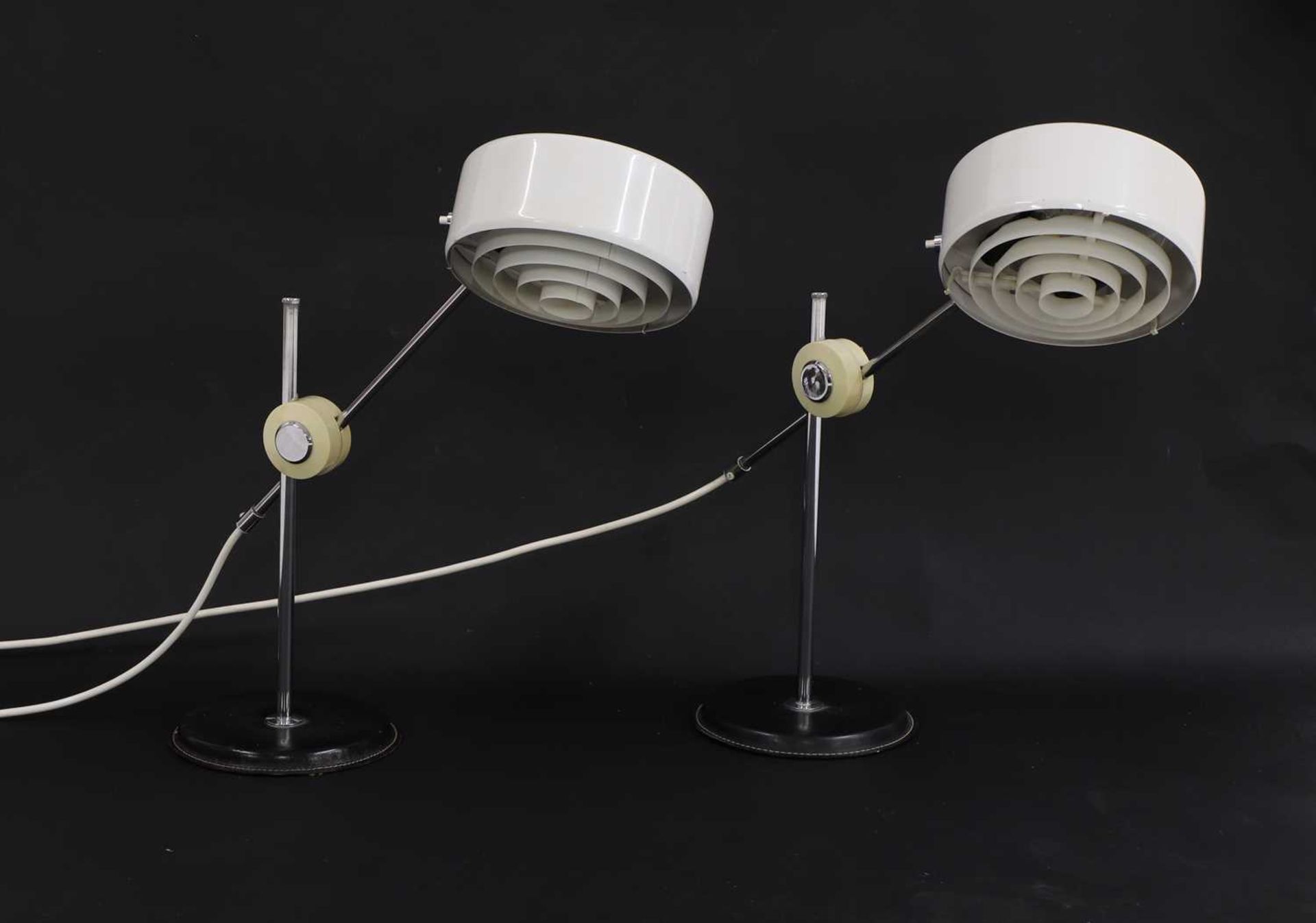 A pair of 'Simris' or 'Olympia' desk lamps, - Bild 2 aus 4