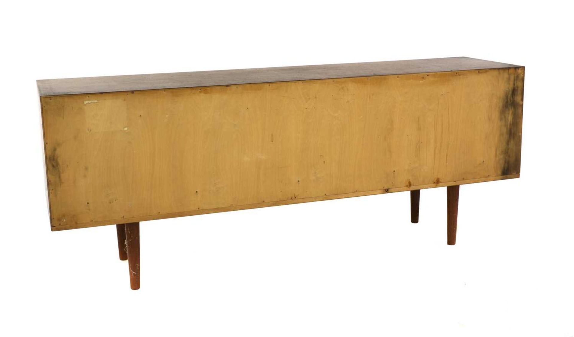 A Danish 'President' tambour-fronted teak sideboard, - Image 3 of 4