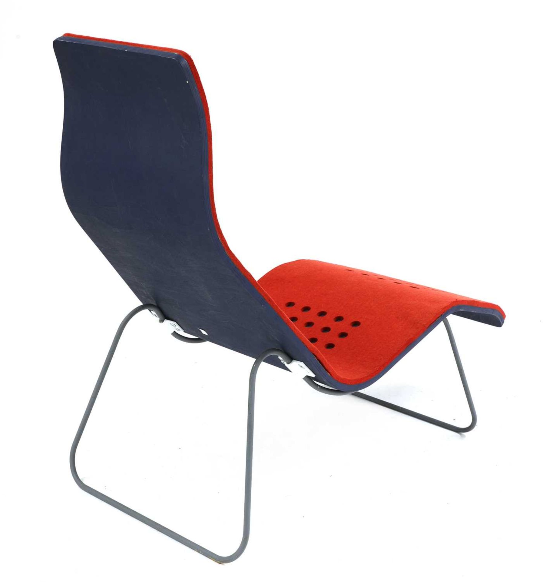 A contemporary lounge chair, - Bild 3 aus 3
