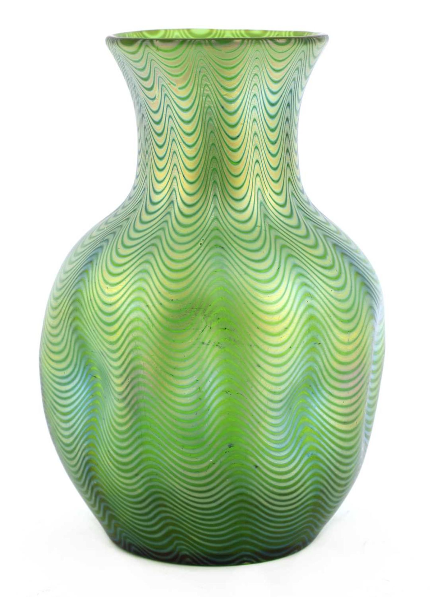 A Loetz Phaenomen iridescent glass vase,