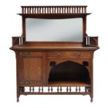 A Liberty Moorish oak sideboard,