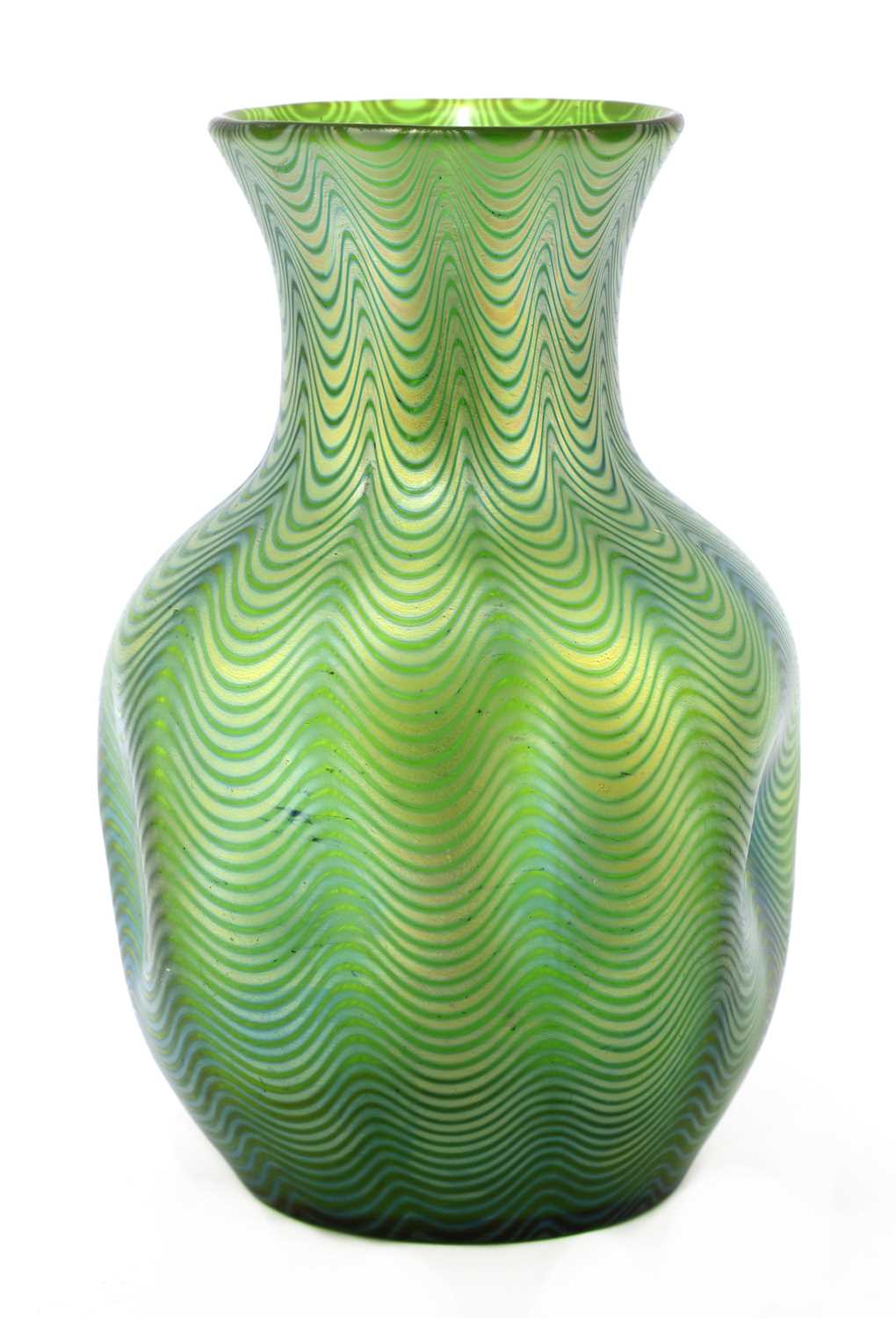 A Loetz Phaenomen iridescent glass vase, - Image 2 of 3