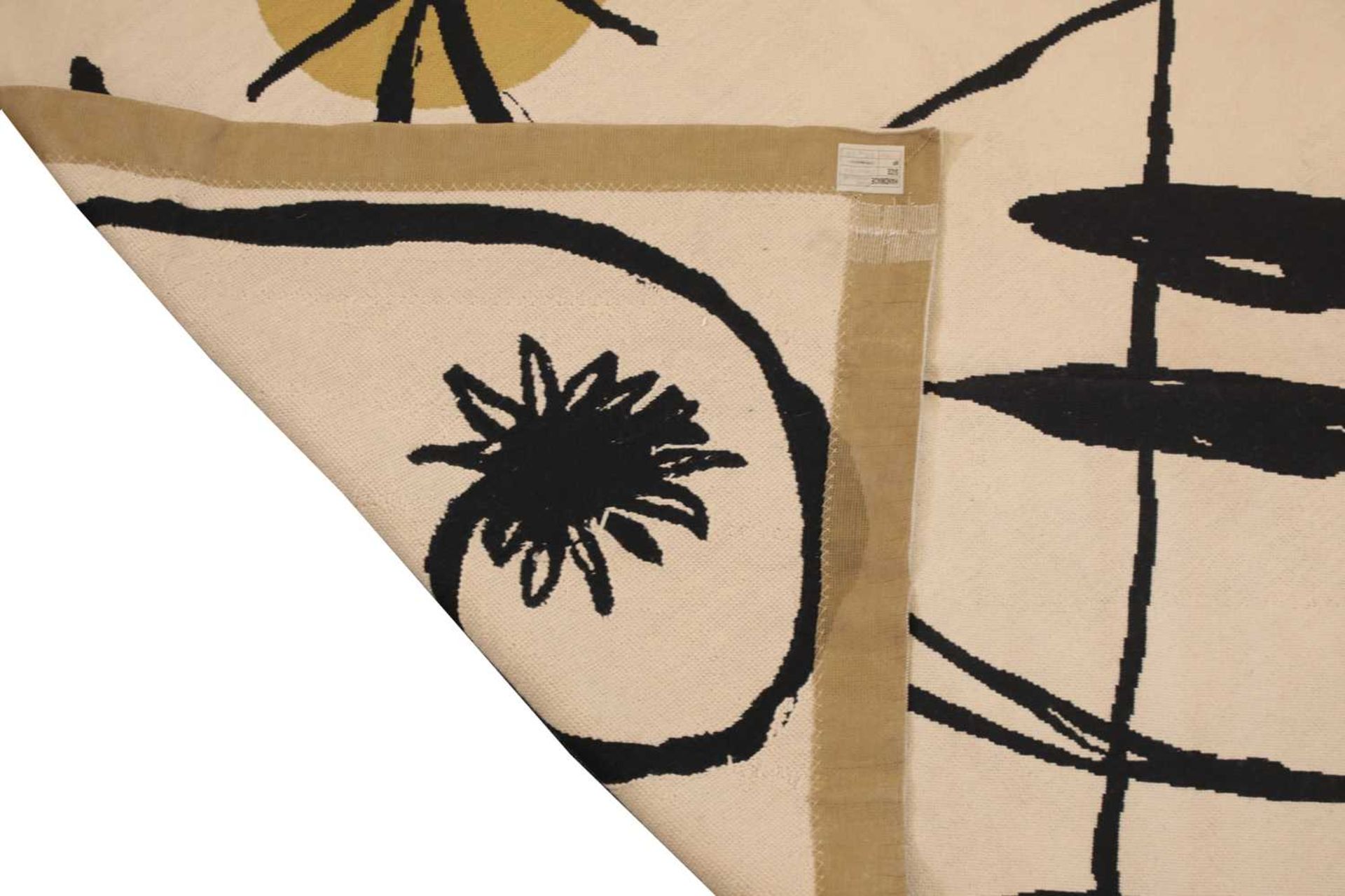 A modernist needlepoint rug, - Image 2 of 2