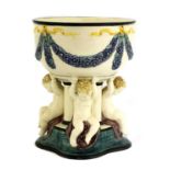 A majolica centrepiece,