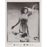 An Angus McBean Exhibition poster,