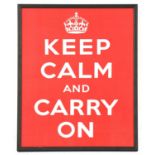 'Keep Calm and Carry On',