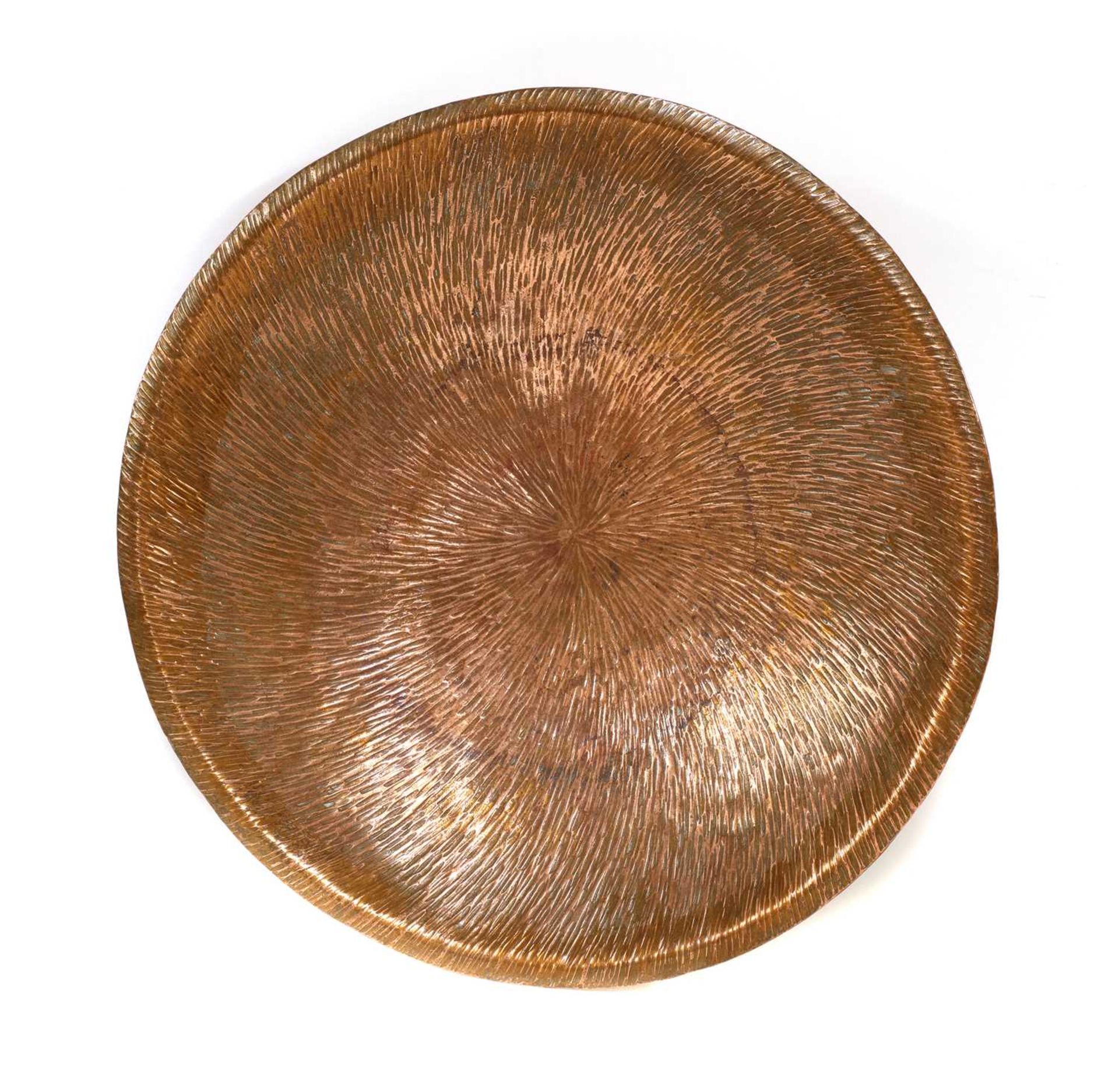 A copper dish, - Image 2 of 3