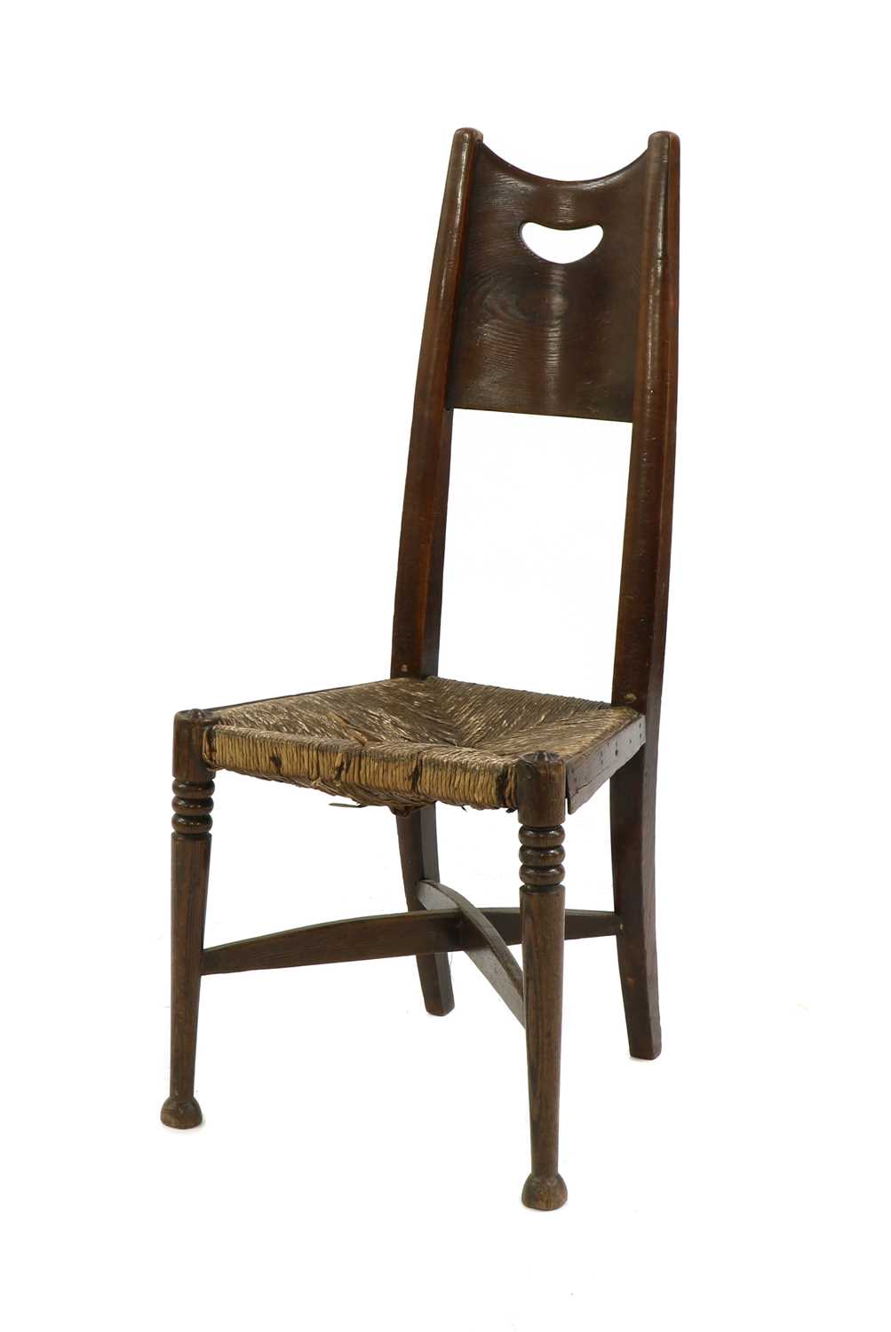 A William Birch ash side chair,