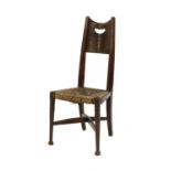 A William Birch ash side chair,