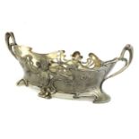 A WMF silver-plated twin-handled centrepiece,