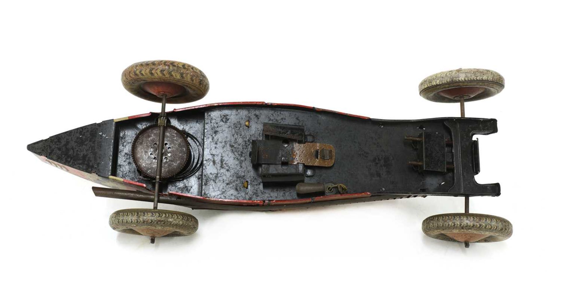 An Alfa Romeo P2 tinplate and clockwork racing car, - Bild 13 aus 13