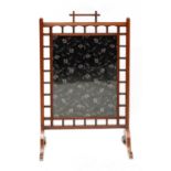 An Aesthetic Movement Anglo-Japanese fire screen,