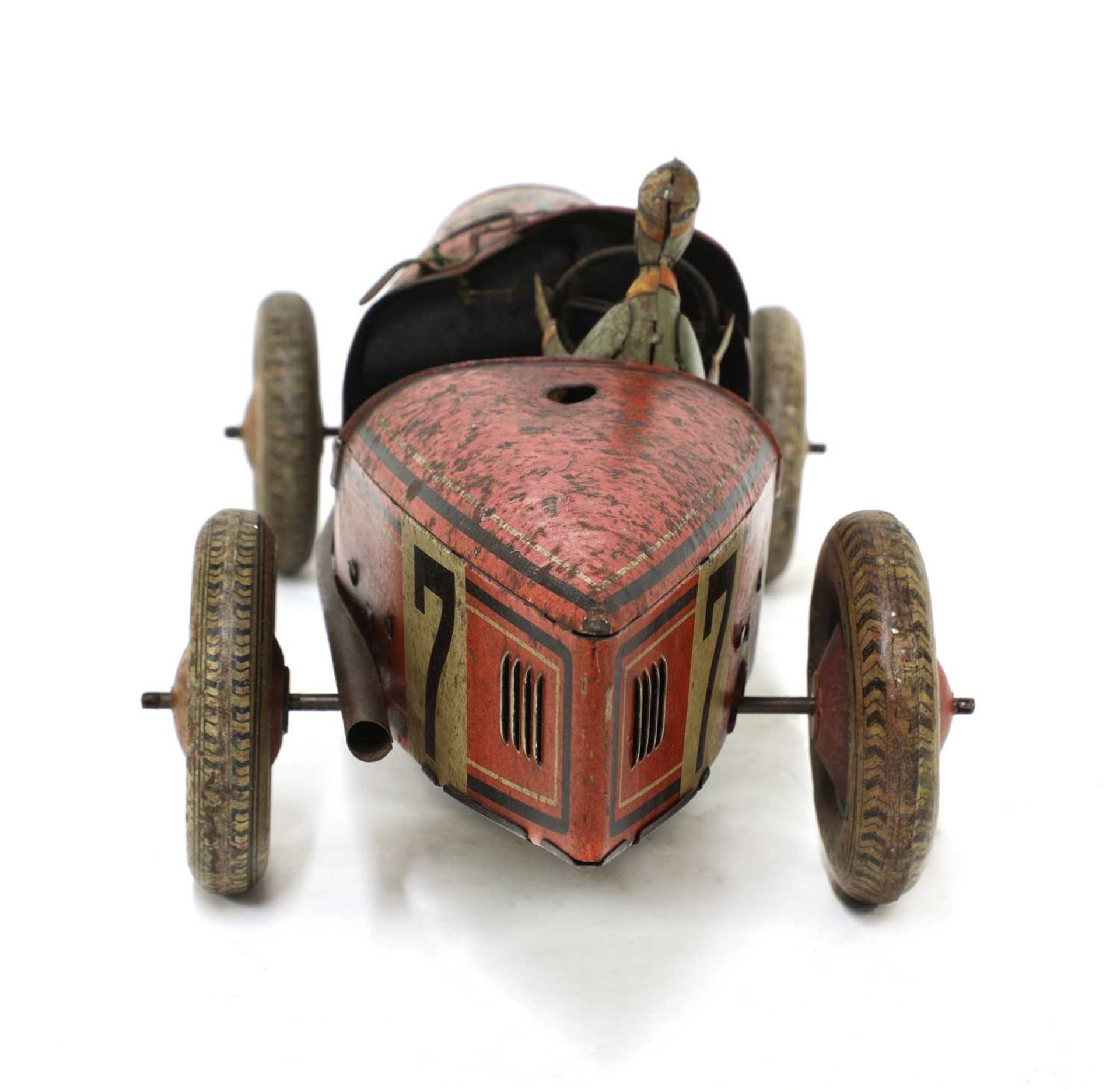 An Alfa Romeo P2 tinplate and clockwork racing car, - Bild 6 aus 13